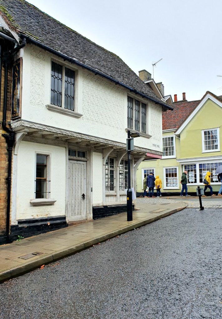 The Old Sun Inn at Saffron Walden - following the trail of historic buildings is a fun thing to do during a weekend in Saffron Walden with kids