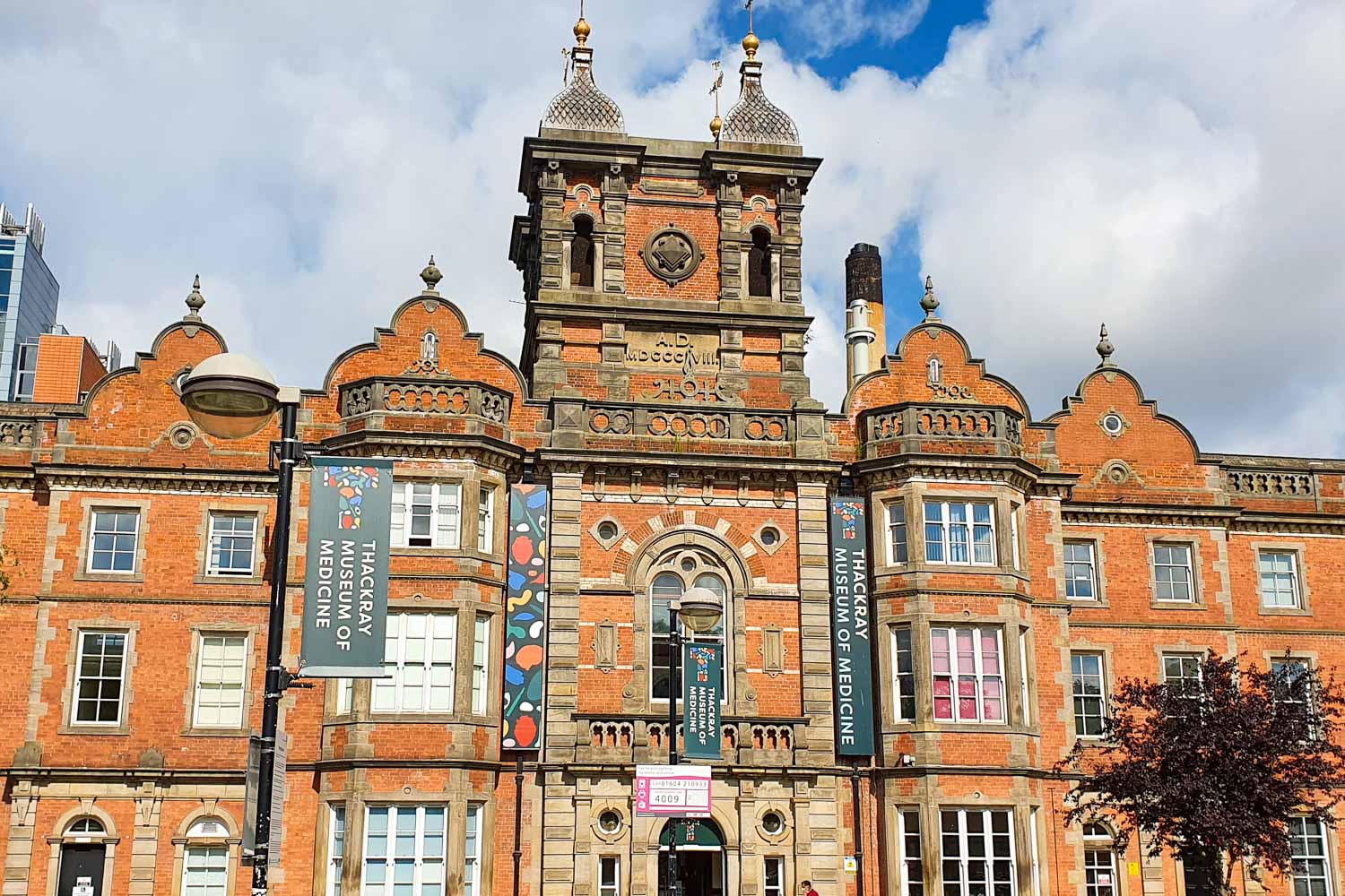 Exterior of the Thackray Museum of Medicine - one of the most unusual days out in Leeds with kids