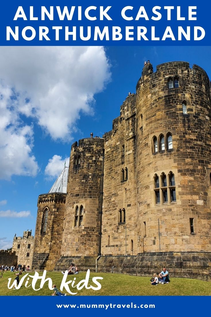 Visiting Alnwick Castle with kids - a family day out at Alnwick Castle, Northumberland, where the first Harry Potter movies were filmed and where you can still take broomstick lessons, discovering the other attractions for families, including Dragon Quest, the tours and trails, the state room and families activities including performances from jesters
