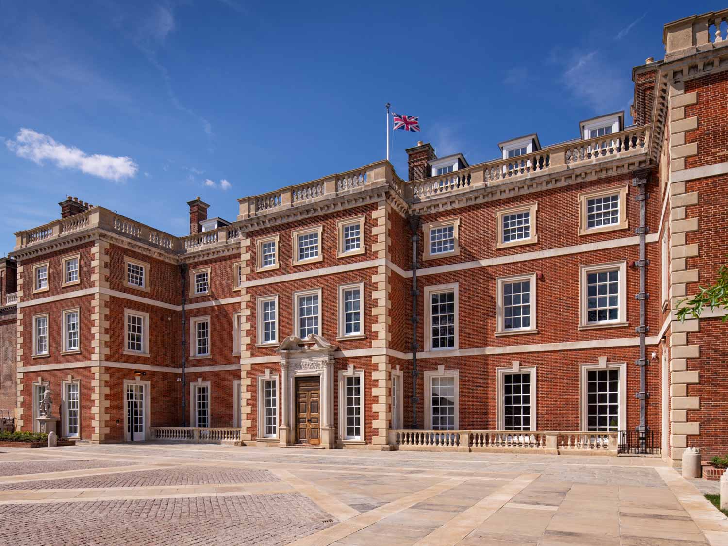 View of the exterior of Trent Park House of Secrets in north London which is launching its first family trail this October half-term in London